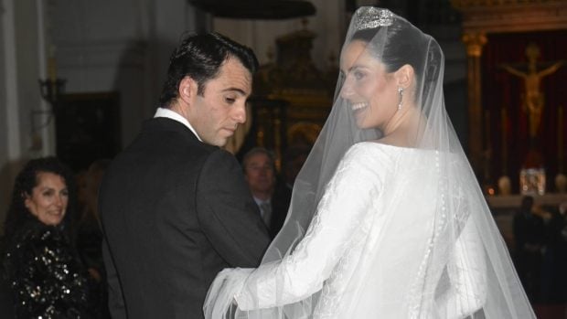 El vestido de la novia. (Foto: Gtres)