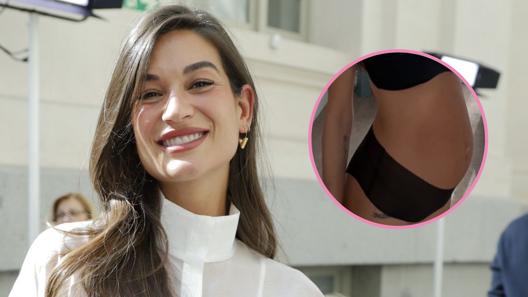 Así se le ha quedado el cuerpo a Estela Grande tras dar a luz a sus gemelos, Luca y Liah