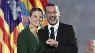 Jaime Anglada recogiendo su medalla. (Foto: Gtres()