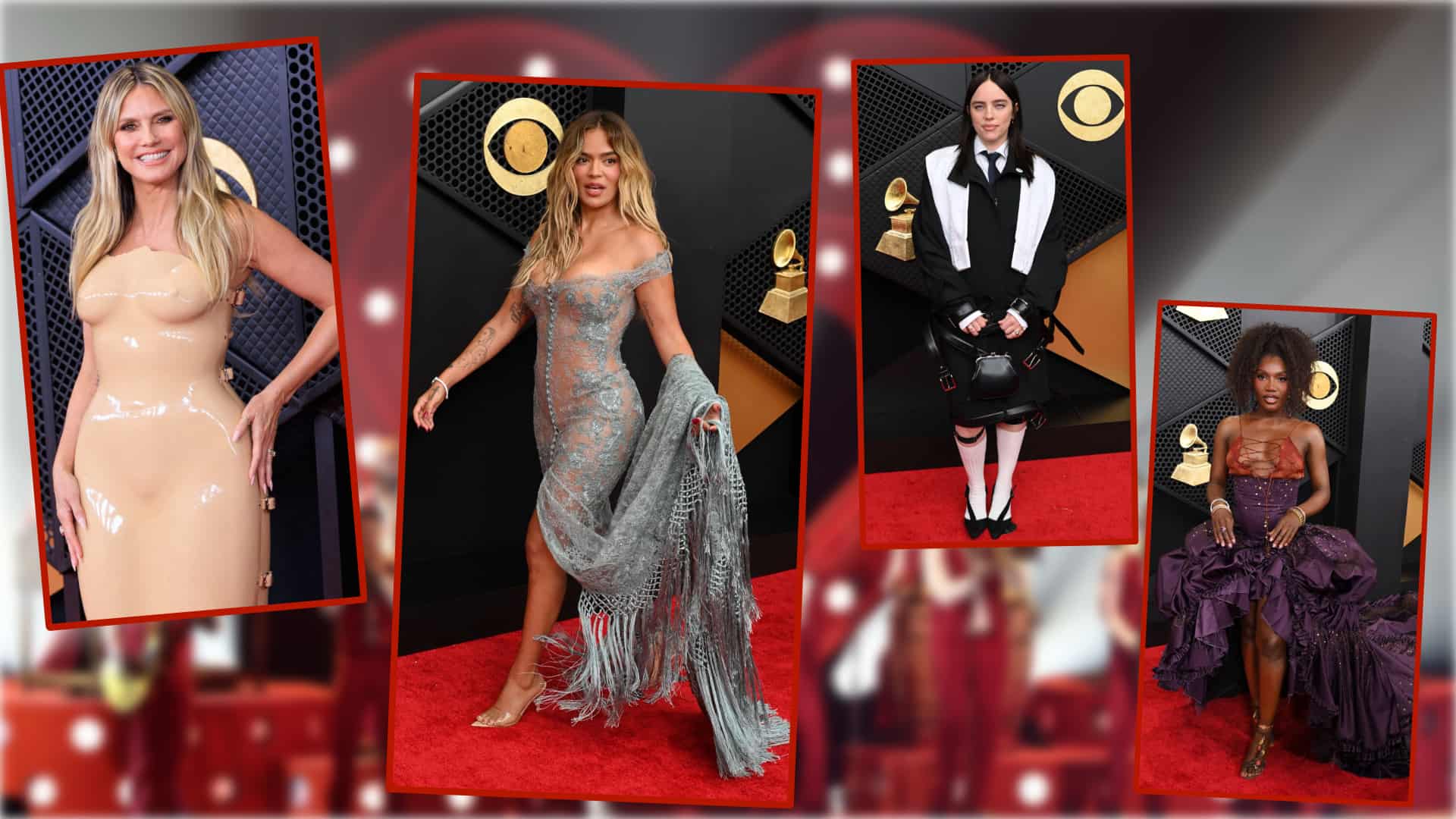 La cara b de los Premios Grammy: una alfombra roja cargada de fiascos