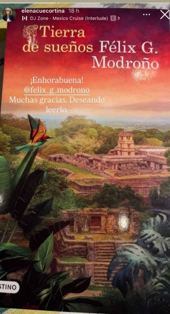 Portada de 'Tierra de sueños'. (Foto: Instagram)