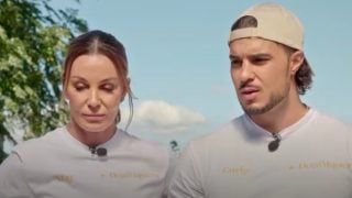 Mar Flores se rompe al escuchar el testimonio de su hijo Carlo. (Foto: ‘Decomasters’)