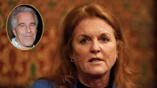 Sarah Ferguson en un montaje con Epstein. (Foto: Gtres)