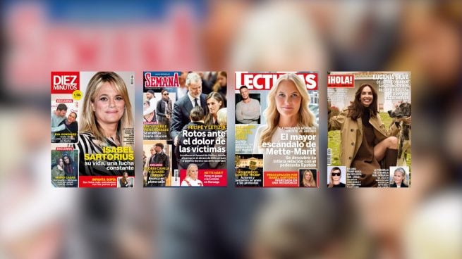 Las portadas de las revistas de la semana. (Foto: Redes Sociales)