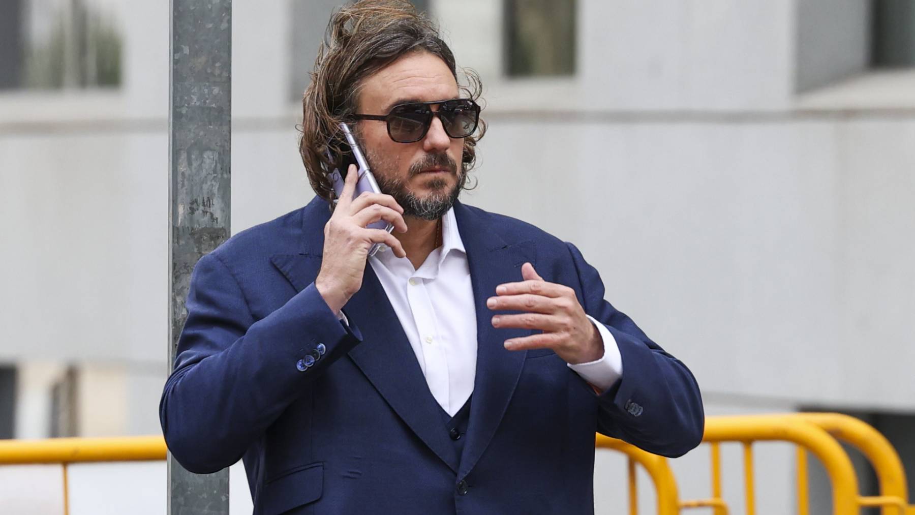 Primeras imágenes de Francisco de Borbón tras declarar por blanqueo y narcotráfico