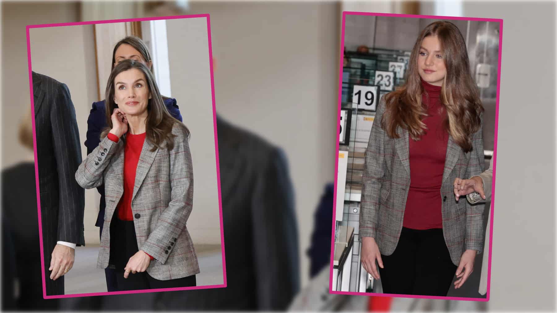 La Reina Letizia copia uno de