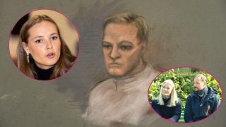 Marius Borg en un montaje con su familia. (Fotos: Gtres)