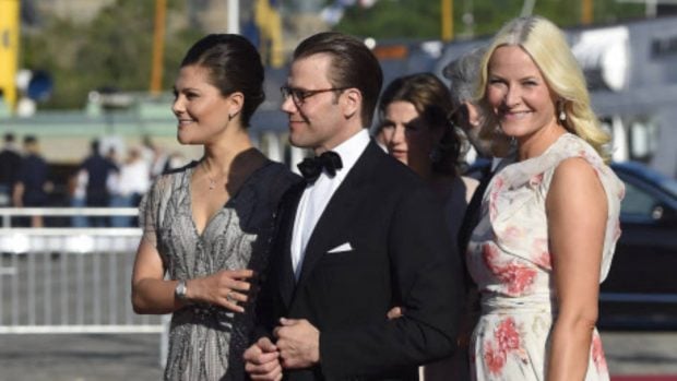 Victoria y Daniel de Suecia y la princesa Mette-Marit. (Foto: Gtres)