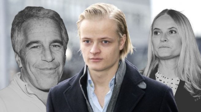 Jeffrey Epstein, Marius Borg y Mete-Marit. (Fotos: Gtres)