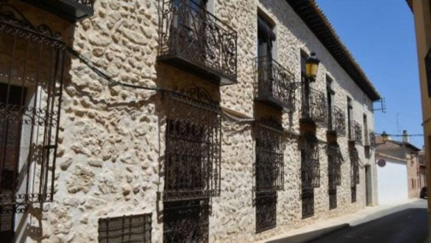 Casa Collados en Corral de Almaguer. (Foto: Diputación de Toledo)