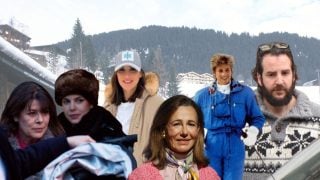 Montaje de famosos en Gstaad. (Fotos: Gtres y RR.SS.)