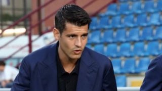 Álvaro Morata en una imagen de Instagram. (Foto: RRSS)