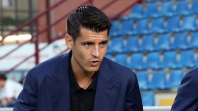 Álvaro Morata en una imagen de Instagram. (Foto: RRSS)