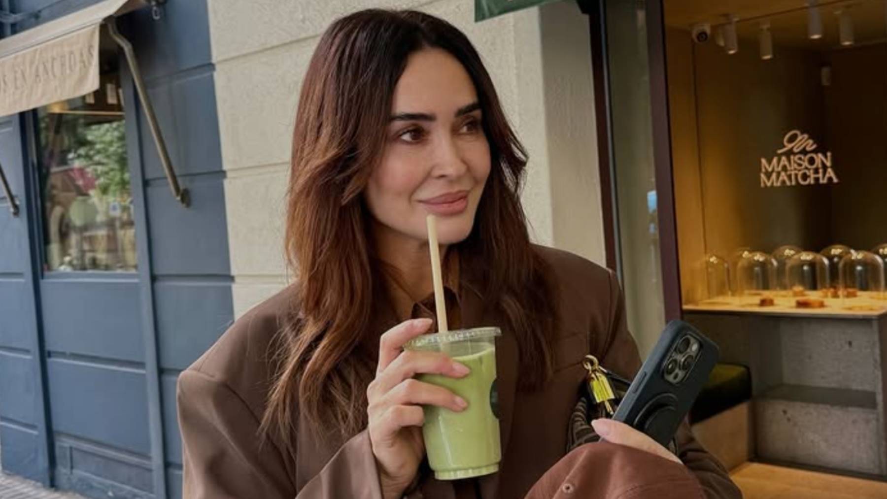 La bebida natural mágica de Vicky Martín Berrocal que dice ayudarle a no engordar