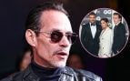 Marc Anthony y los Beckham. (Fotos: Gtres)