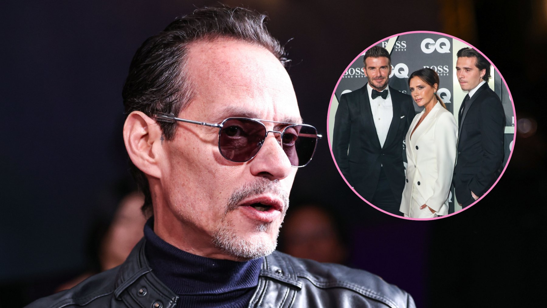 Marc Anthony se posiciona en el conflicto de los Beckham: Es lamentable