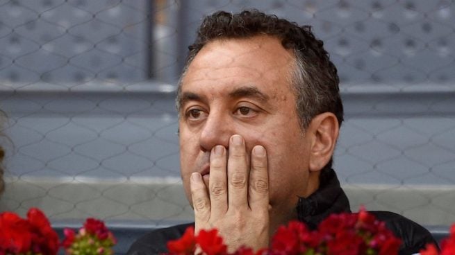 Roberto Brasero durante un partido de tenis. (Foto: Gtres)