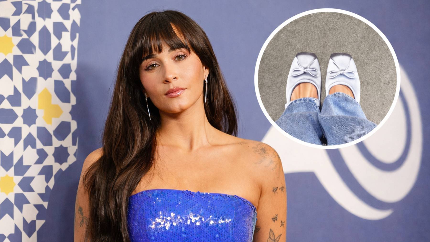 La cantante Aitana resucita las bailarinas plateadas que creías pasadas de moda