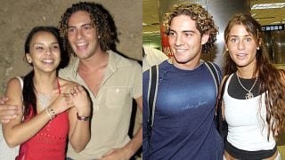 David Bisbal junto a Chenoa y a Elena Tablada. (Fotos: Gtres)
