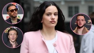 Rosalía y sus ex. (Fotos: Gtres)