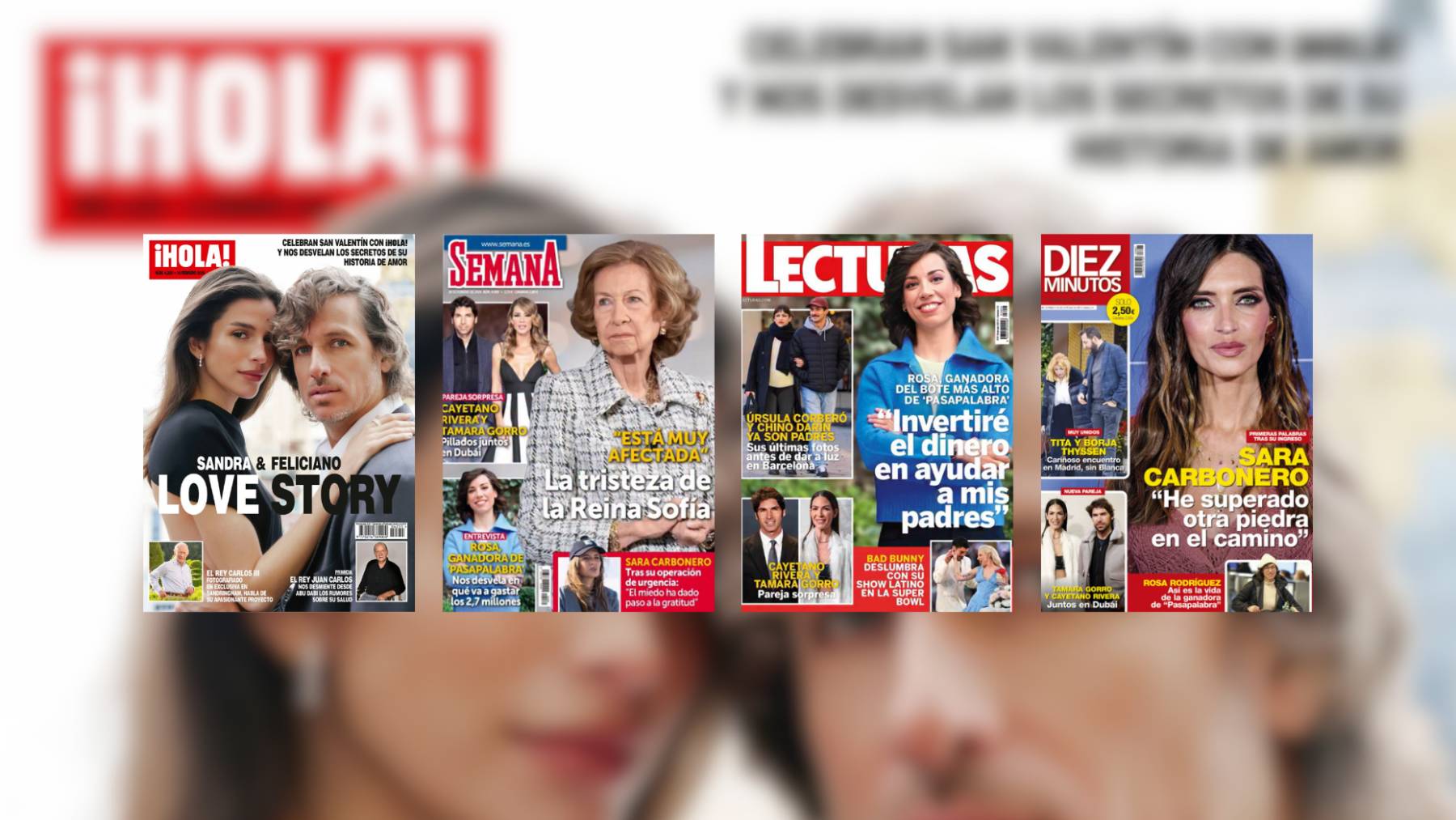 Portadas de revistas: de la relación de Tamara Gorro y Cayetano Rivera a la ganadora de