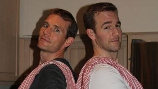 Jared y James Van Der Beek. (Foto: RR.SS.)