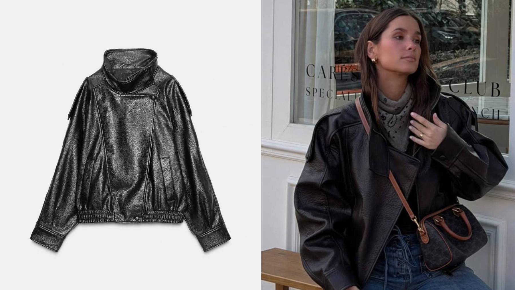 Ocho de cada 10 chicas llevan esta chaqueta de cuello alto de Zara