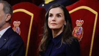 La Reina Letizia en el Congreso de los Diputados. (Foto: Gtres)