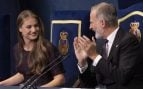 Felipe VI y la Princesa Leonor en la entrega de los Premios Princesa de Asturias 2025 en Oviedo. (Foto: Gtres)