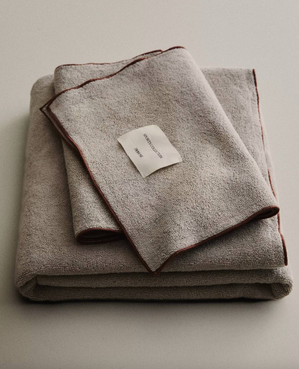 Toalla de algodón. (Foto: Zara Home)