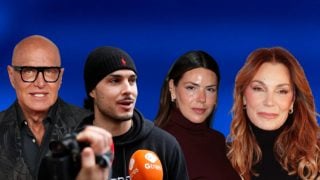 Kiko Matamoros, Carlo Costanzia, Laura Matamoros y Mar Flores. (Foto: Gtres)