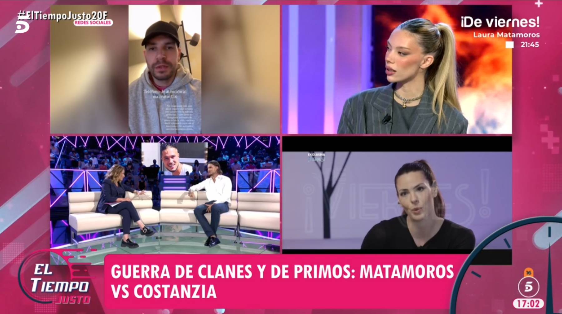 Alejandra Rubio en 'El tiempo justo'. (Foto: Telecinco)