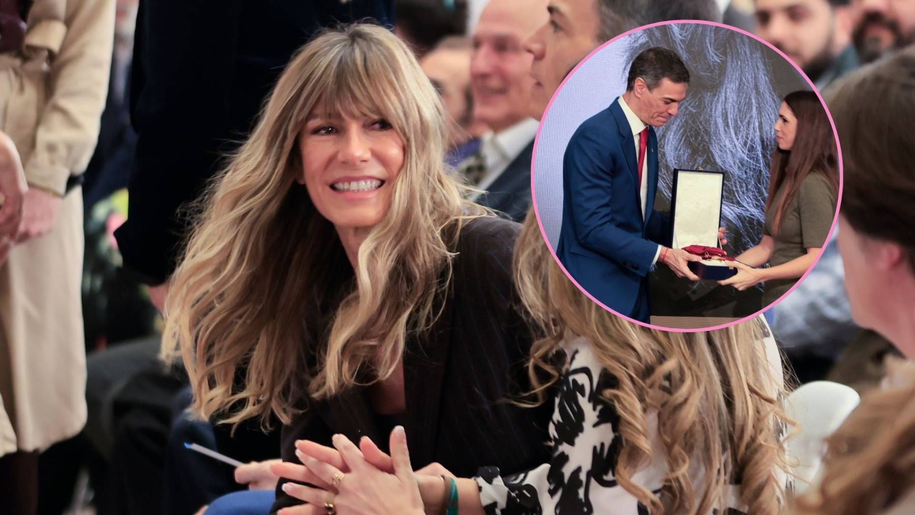 La aparición bomba de Begoña Gómez opaca la ausencia de Lolita Flores frente a Pedro Sánchez