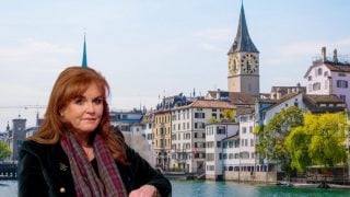 Sarah Ferguson en un montaje de Look. (Fotos: Gtres y redes)