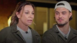 Mar Flores y Carlo Costanzia. (Foto: TVE)