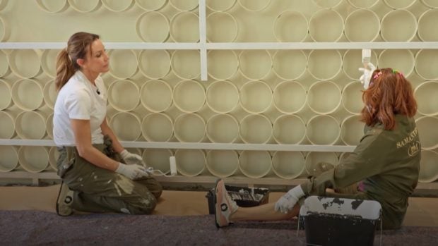 Mar Flores en 'DecoMasters'. (Foto: TVE)