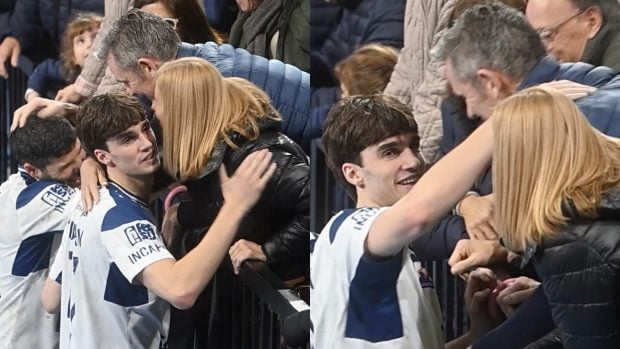 La buena sintonía de Ainhoa Armentia y Pablo Urdangarin. (Fotos: Gtres)