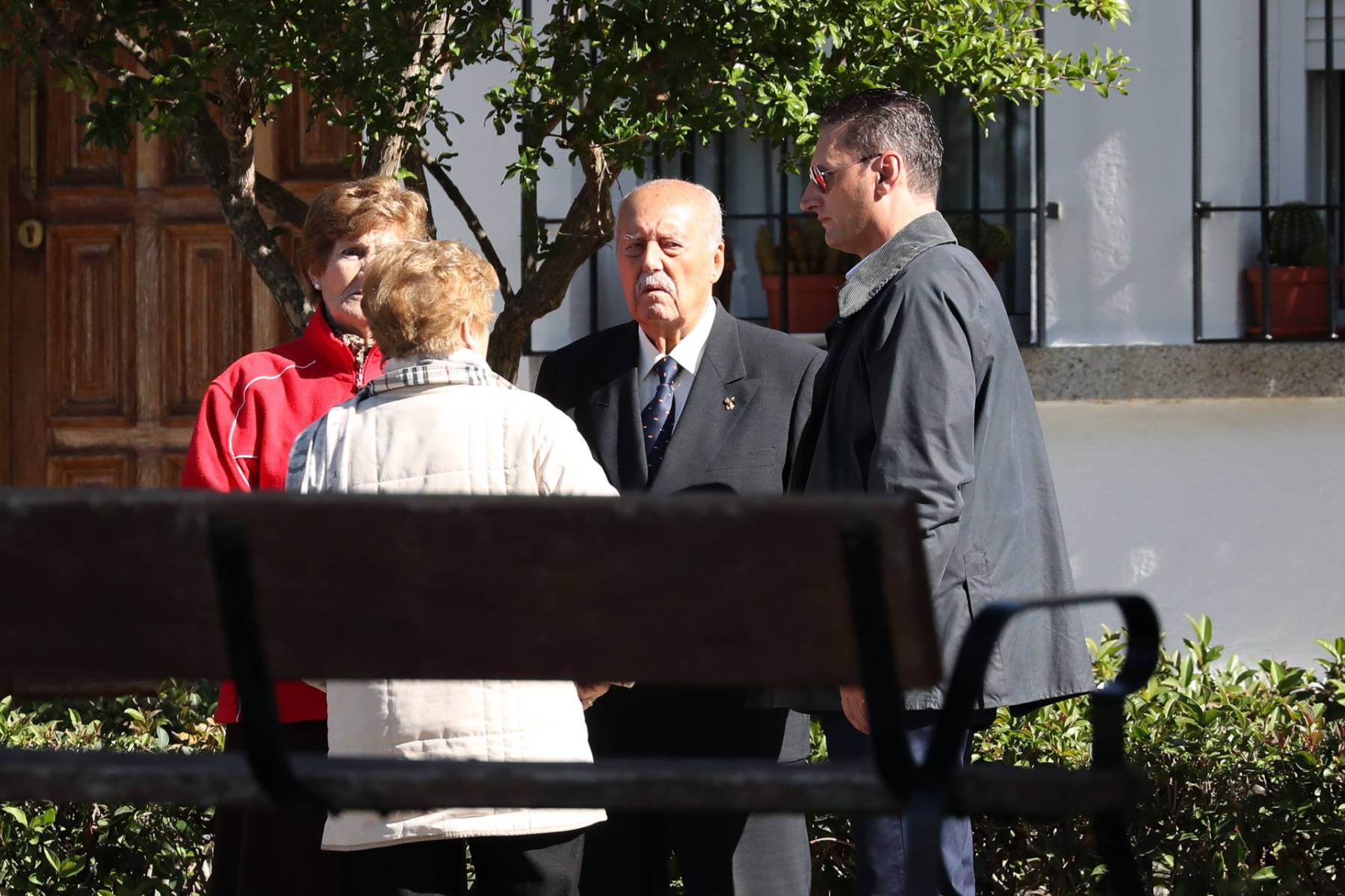 Antonio Tejero en El Pardo. (Foto: Gtres)