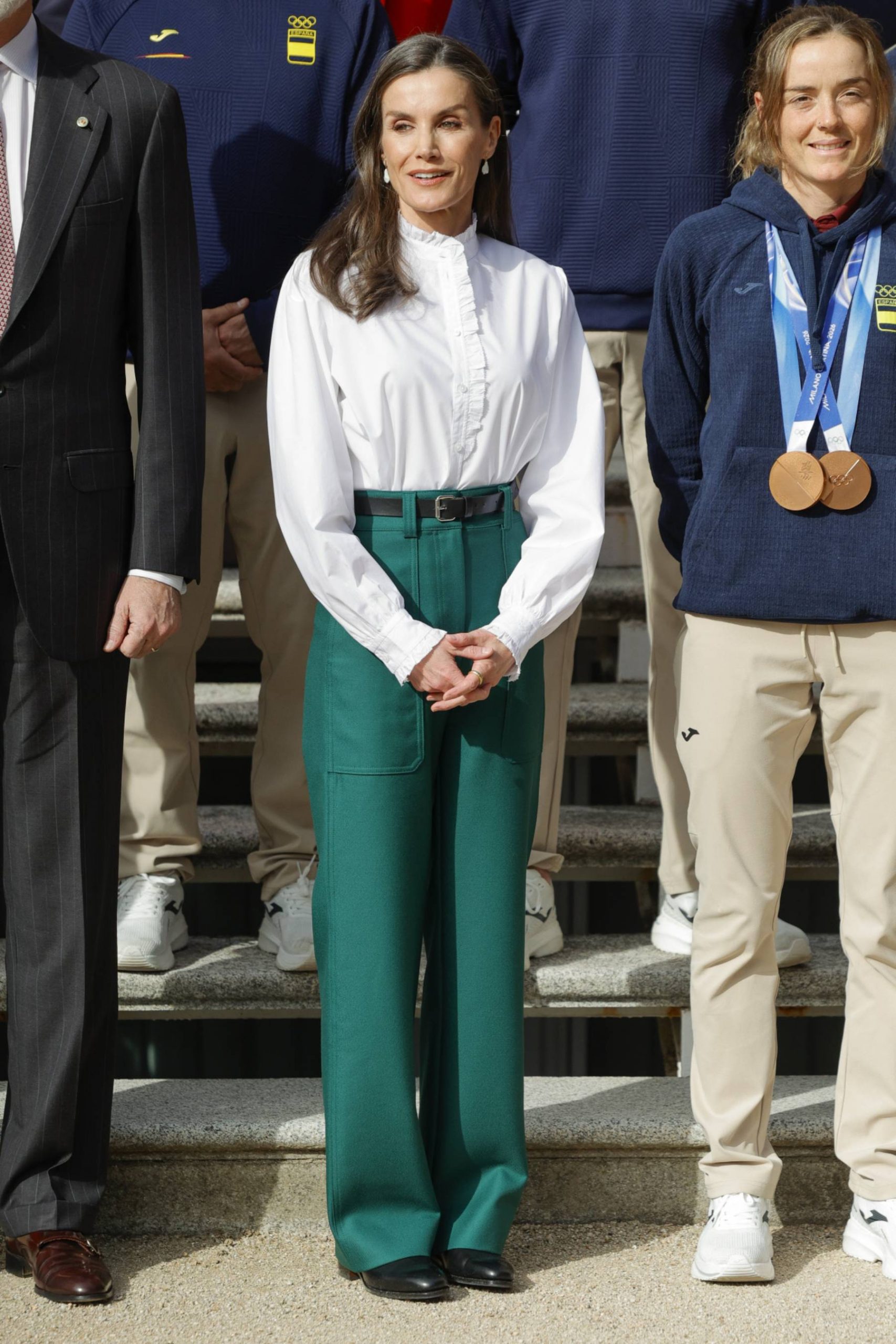 La Reina Letizia en Zarzuela. (Foto: Gtres)