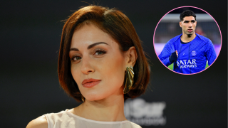 Hiba Abouk y Achraf Hakimi. (Foto: Gtres)