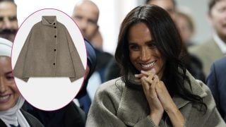 Meghan Markle en un montaje. (Foto: Gtres)