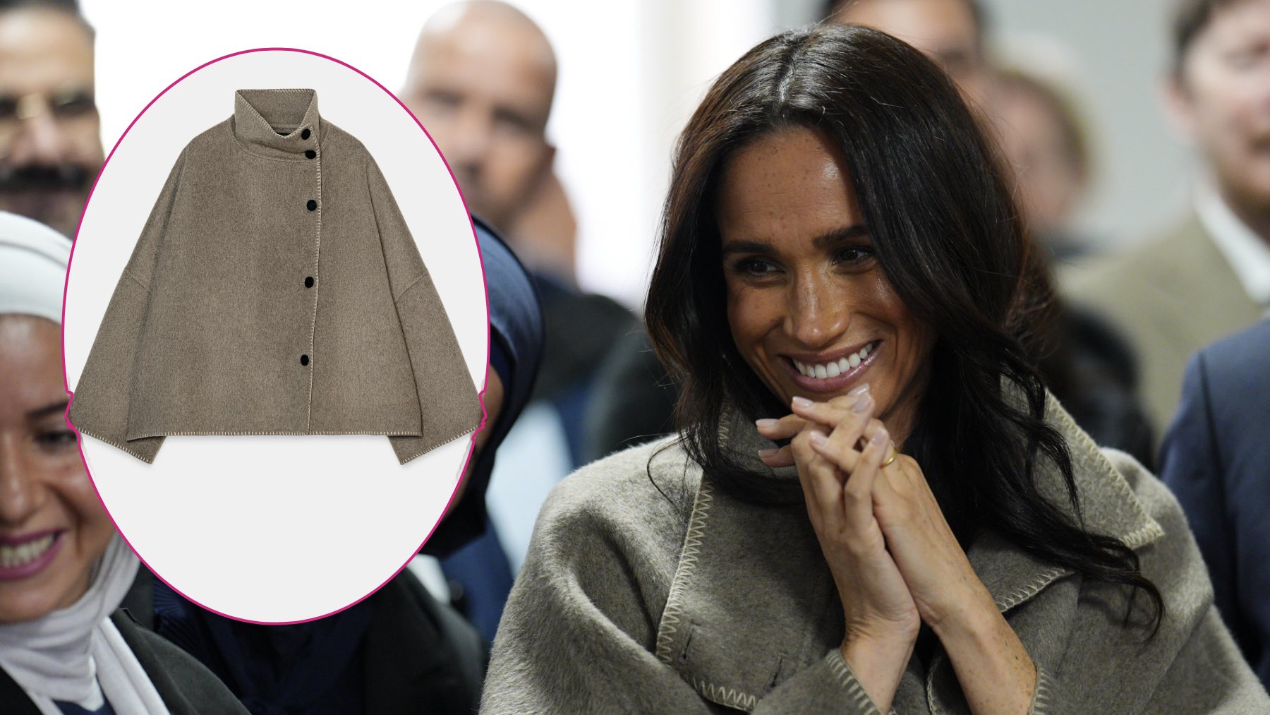 Meghan Markle se rinde a Zara: la duquesa sorprende con una chaqueta de 90 euros en Jordania