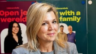 Máxima de Holanda durante un acto oficial. (Foto: Gtres)