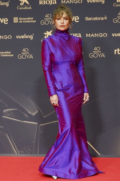 Dolores Fonzi en los Goya. (Foto: Gtres)