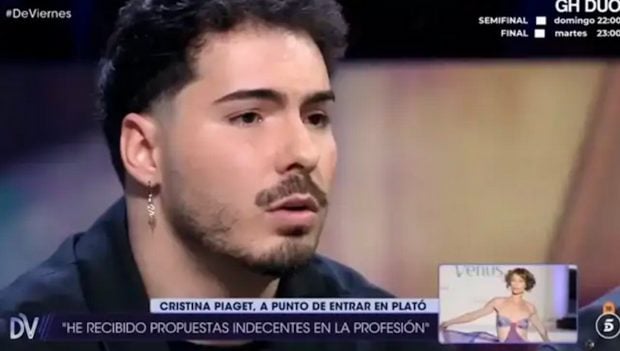 Jesús Oviedo contando su testimonio en 'De Viernes!. (Foto: Telecinco)