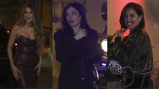 Montaje de fotos de la fiesta de los Goya. (Foto: Gtres)