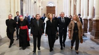La Reina Sofía en Burgos. (Foto: Gtres)