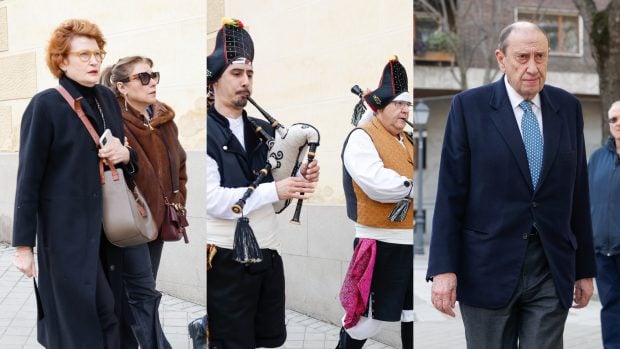 La capilla ardiente de Fernando Ónega. (Fotos: Gtres)