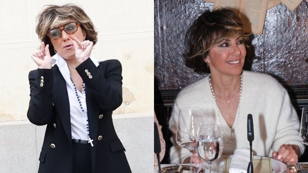 El rosario también acompañó a Sonsoles en la presentación de su novela. (Fotos: Gtres)