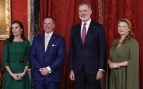 Los Reyes Felipe y Letizia junto a los duques de Luxemburgo. (Foto: Gtres)